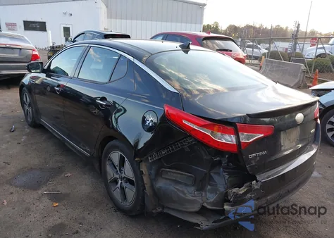 2012 Kia Optima Hybrid Ex из США, поврежденный, VIN KNAGM4AD2C5034280